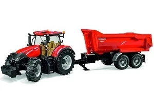 Produktbild von Bruder 3199 Case IH Optum 300CVX mit Krampe Tandem Halfpipe-Kippanhanger