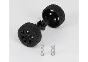 Produktbild von Bruder 42556 Ersatzteile Hinterachse Land Rover Pick Up