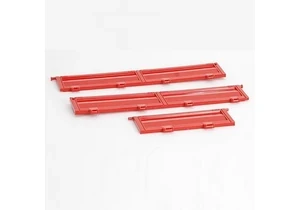Produktbild von Bruder 43765 Ersatzteile Bordwände rot für Kipp LKW