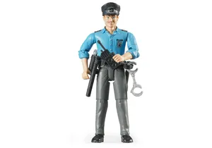 Produktbild von Bruder 60050 Polizist mit hellem Hauttyp und Zubehör