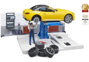 Produktbild von Bruder 62110 bworld PKW-Werkstatt