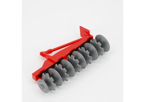Produktbild von Bruder 42240 Ersatzteile Scheibenarm links vorne für Kuhn Scheibenegge