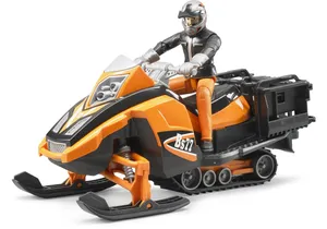 Produktbild von Bruder 63101 Snowmobil mit Fahrer und Ausstattung