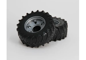Bruder 43191 Ersatzteile Vorderräder für CASE Optum