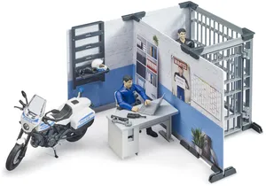 Produktbild von Bruder 62732 bworld Polizeistation mit Polizeimotorrad