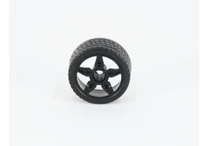 Produktbild von Bruder 43482 Ersatzteile Rad Felge Schwarz für Roadster