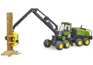 Produktbild von Bruder 2135 John Deere 1270G Harvester mit 1 Baumstamm