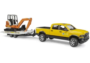 Bruder 2546 RAM Rental Service mit Bagger