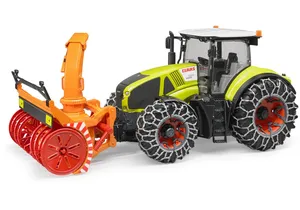 Produktbild von Bruder 3017 Claas Axion 950 mit Schneeketten und Schneefräse