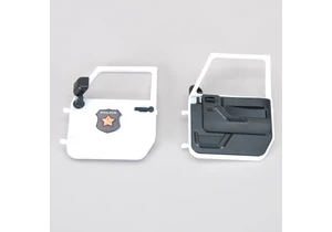 Produktbild von Bruder 42507 Ersatzteile Fronttür für Police Jeep Wrangler Rubicon