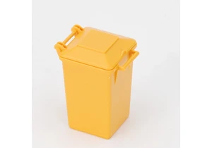 Produktbild von Bruder 42638 Mülltonne, gelb
