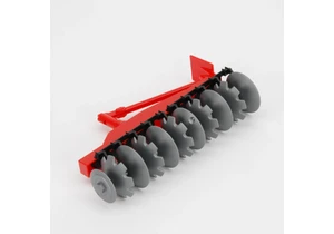 Produktbild von Bruder 42239 Ersatzteile Rechter Frontarm für Kuhn Scheibengrubber
