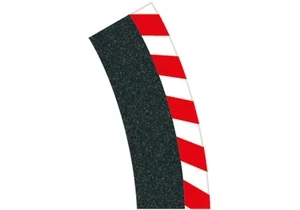 Carrera Digital 124 / Digital 132 / Evolution Äußere Randstreifen für Steilkurve 1/30° (6), Endstücke (2)
