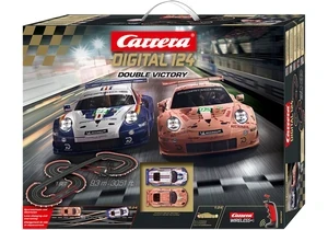 Produktbild von Carrera Digital 124 Komplettset Double Victory