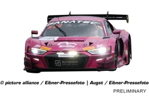 Carrera 20023992 Digital 124 Auto Audi R8 LMS GT3 evo II Uno Racing Team, No.16