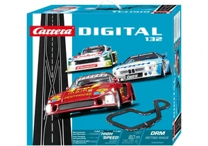 Produktbild von Carrera Digital 132 Komplettset DRM Retro Race