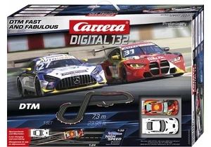 Produktbild von Carrera Digital 132 Komplettset Fast and Fabulous