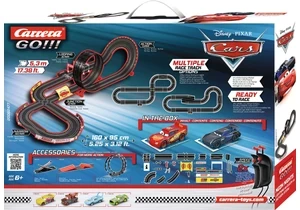 Produktbild von Carrera GO!!! Disney Pixar Cars Komplettset Neon Nights: Lightning McQueen vs. Jackson Storm
