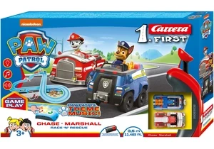 Produktbild von Carrera FIRST Paw Patrol Komplettset Race n Rescue