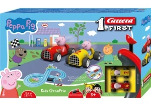 Produktbild von Carrera FIRST Peppa Pig Komplettset Kids Grand Prix