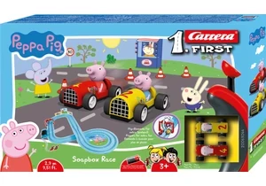 Produktbild von Carrera FIRST Peppa Pig Komplettset Soapbox Race