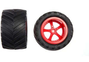 Carrera Bits and pieces 2 Hinterräder mit Felgen für 181054