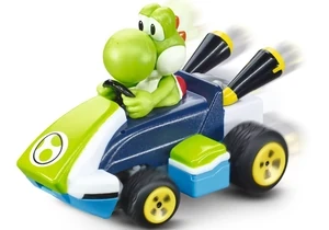 Carrera RC Mario Kart Auto 2,4 GHz Mini RC, Yoshi (Paperbox)