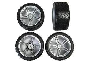 Produktbild von Carrera 370990103 RC 4 Tuning-Reifen mit Felgen für VW Touareg (120001)