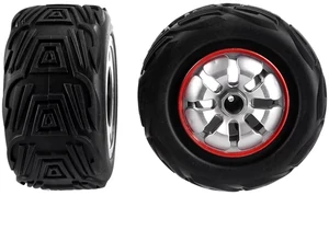 Produktbild von Carrera 370510153 RC Kleinteile 2 Reifen left mit Felgen für Turnator (162052)