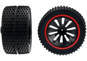 Carrera Bits and pieces 2 Hinterreifen mit Felgen für Red Challenger (162056)