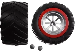 Carrera Bits and pieces 2 Hinterreifen mit Felgen für Red Scorpion (142018)