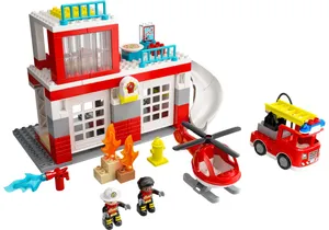 Produktbild von Lego 10970 DUPLO   Feuerwehrwache mit Hubschrauber
