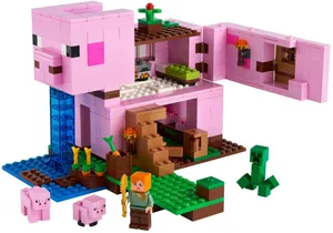 Produktbild von Lego 21170  Minecraft  Das Schweinehaus