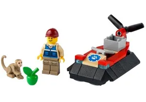 Produktbild von Lego 30570  City:  Luftkissenboot für Tierrettungen
