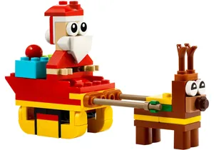 Produktbild von Lego 30670 Creator   Weihnachtsmann auf Schlittenfahrt