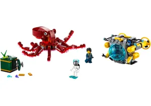 Produktbild von Lego 31130 Creator 3-in-1 Sets  Schatzsuche am Meeresgrund