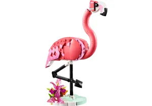 Produktbild von Lego 31170 Creator 3-in-1 Sets:  Wilde Tiere: Rosa Flamingo