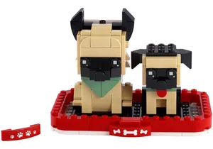 Produktbild von Lego 40440 BrickHeadz Pets:  Deutscher Schäferhund