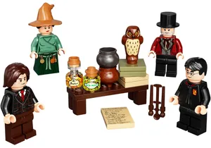 Produktbild von Lego 40500  Harry Potter  Minifiguren aus der Zauberwelt - Zubehörset