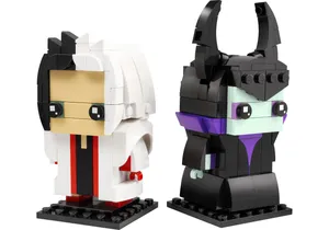 Produktbild von Lego 40620 BrickHeadz Disney:  Cruella und Maleficent