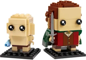 Lego 40630 BrickHeadz Herr der Ringe:  Frodo und Gollum