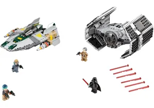Produktbild von Lego 75150  Star Wars  Vaders TIE Advanced vs. A-Wing Starfighter