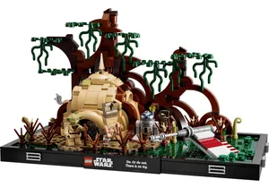 Lego 75330 Star Wars: Jedi Training auf Dagobah Diorama