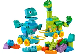 Produktbild von Lego 10451 DUPLO 3-in-1 Sets:  Dinos auf Rädern