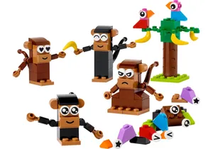 Produktbild von Lego 11031 Classic   Affen Kreativ-Bauset