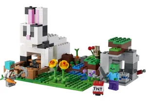 Produktbild von Lego 21181  Minecraft  Die Kaninchenranch