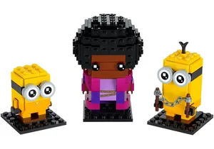 Produktbild von Lego 40421 BrickHeadz Minions:  Belle Bottom, Kevin & Bob