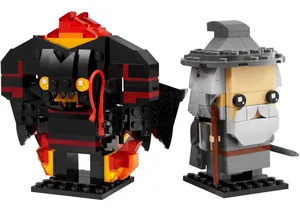 Produktbild von Lego 40631 BrickHeadz Herr der Ringe  Gandalf der Graue und Balrog