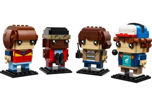 Produktbild von Lego 40801 BrickHeadz Stanger Things  Mike, Dustin, Lucas und Will