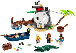 Produktbild von Lego 70411  Pirates  Piraten-Schatzinsel